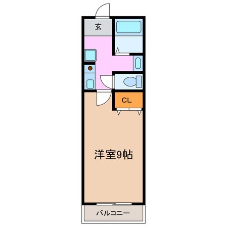 ゴルフランドの物件間取画像